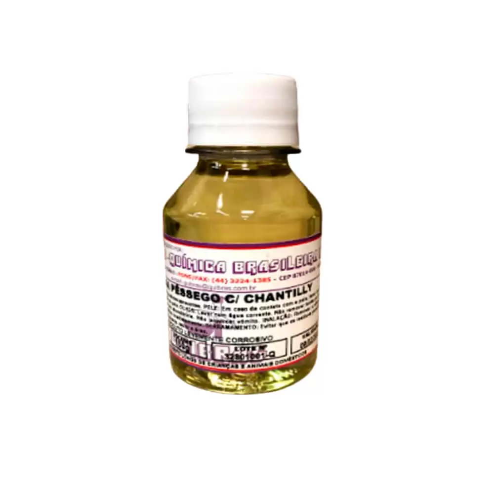 Essência pêssego com chantily
