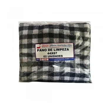 Pano de limpeza 44x67 com 2un.
