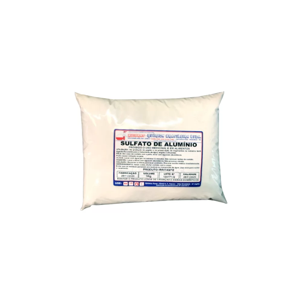 Sulfato de alumínio- 1Kg