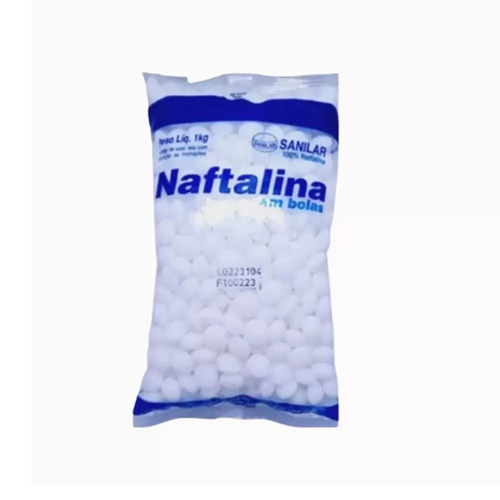 Naftalina em Bolas- 1kg
